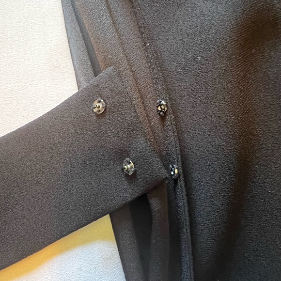 BCBG MaxAzria Black and White Jumpsuit - Picture 7 of 10